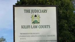 File image of the Kilifi Law Courts